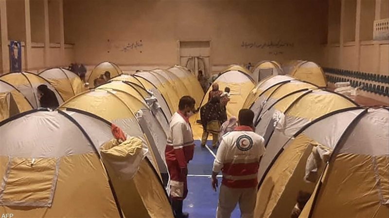 اثار الفيضانات علي