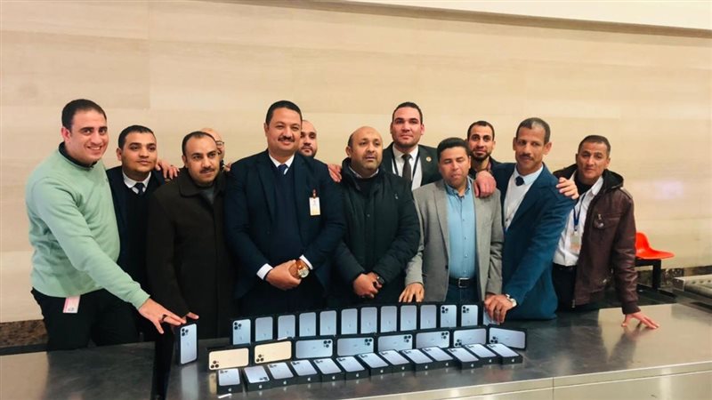 المضبوطات بحوزة رجال