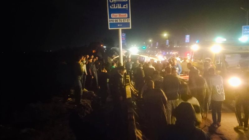  حادث ميكروباص أمام