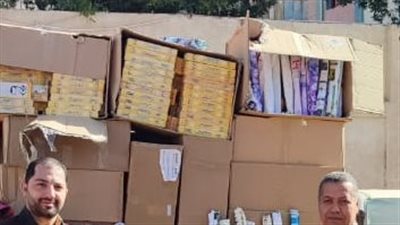 ضبط 150 ألف قطعة ألعاب نارية في حملة تموينية بالفيوم