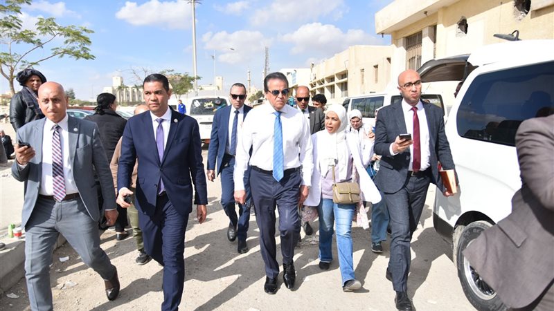 جولة وزير الصحة بمستشفى