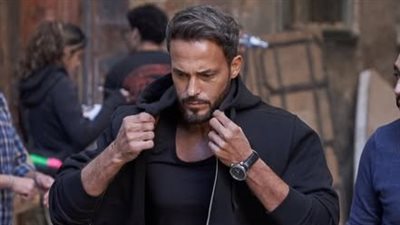 يوسف الشريف يتدرب على مشاهد الأكشن لتقديمها ضمن أحداث 