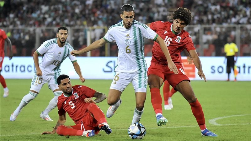 مباراة الجزائر وغينيا