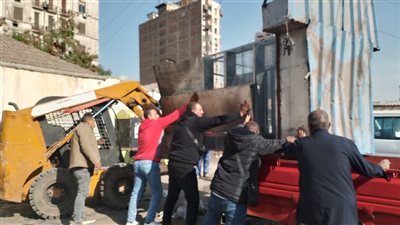 إزالة 110 أكشاك غير مرخصة بشوارع العاصمة