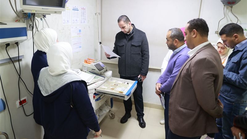نائب وزير الصحة يتفقد