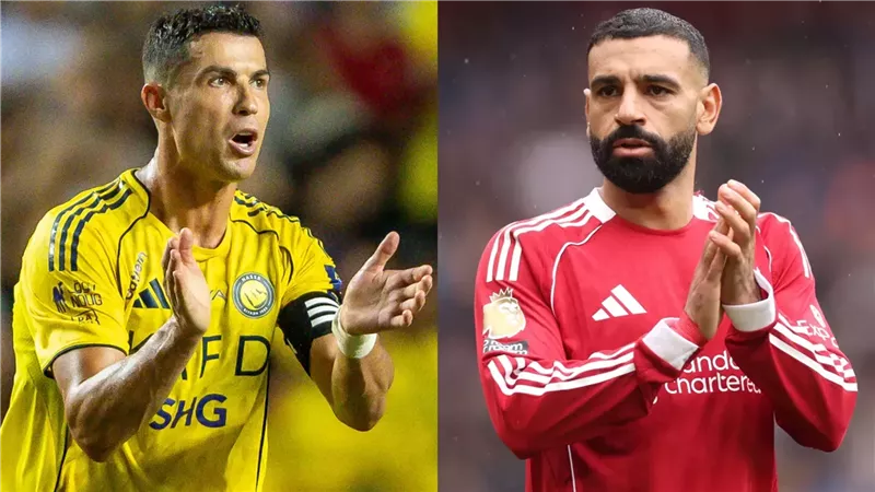 محمد صلاح ورونالدو،