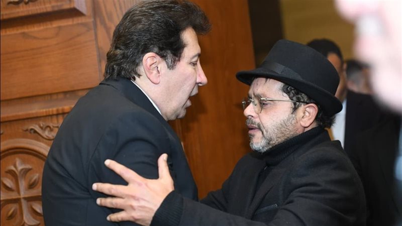 محمد هنيدي يعزي هاني