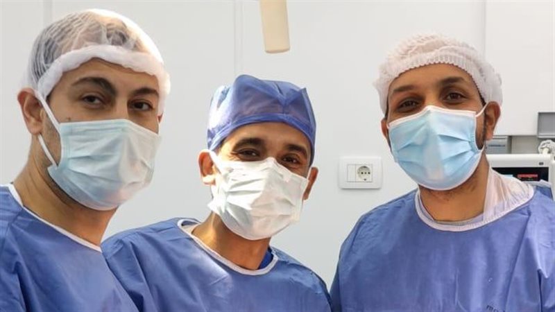 جراحة لمريض بمستشفي