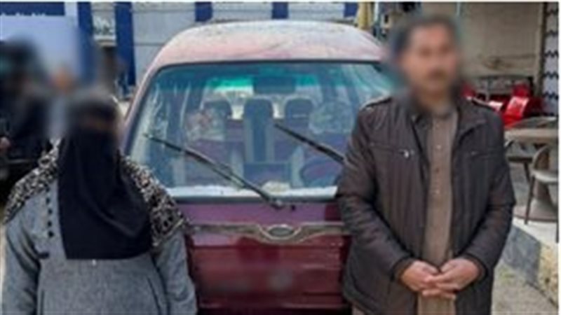 ضبط سائقين وربة منزل