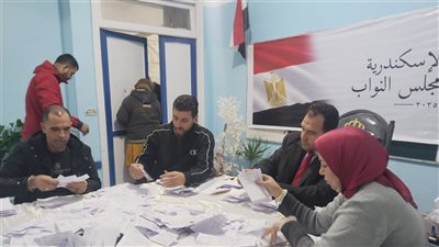 بدء الحصر العددي للأصوات بانتخابات النواب بدائرة المنتزه في الإسكندرية (صور)