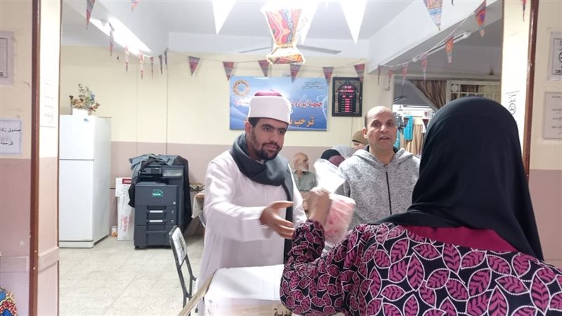 جانب من مراسم التوزيع،