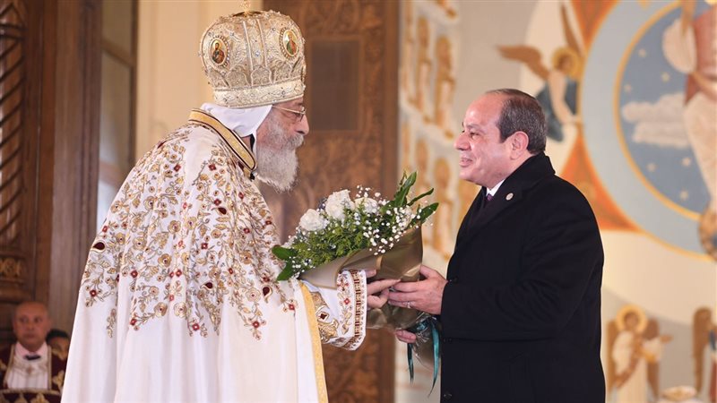الرئيس السيسي والبابا