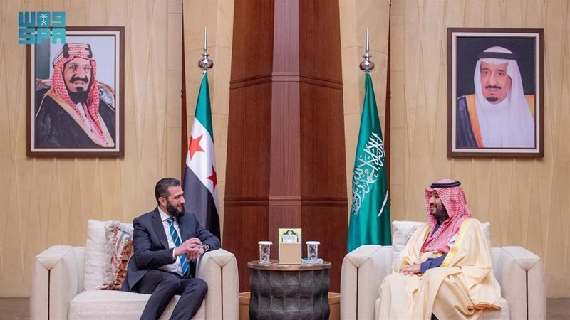 بن سلمان والشرع،