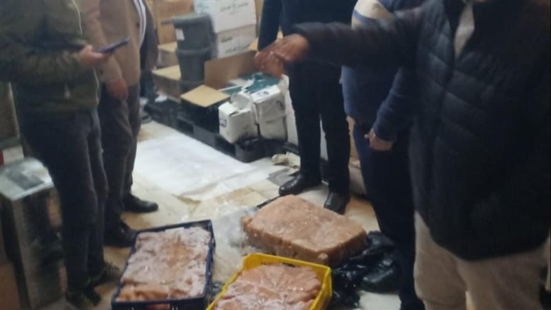 ضبط دواجن غير صالحة