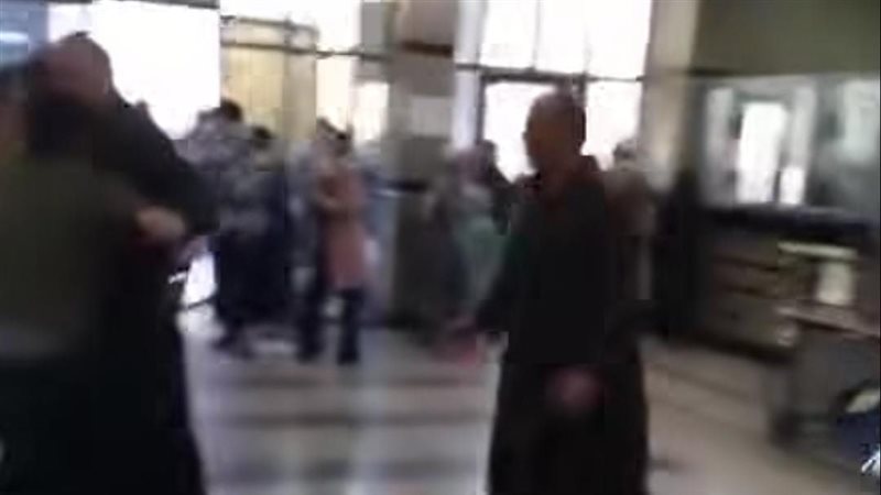 فيديو مشاجرة بمستشفى