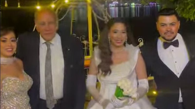 حفل زفاف ابنة منير