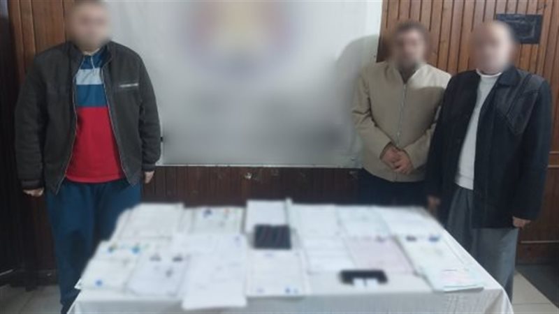 ضبط تشكيل عصابي بالغربية