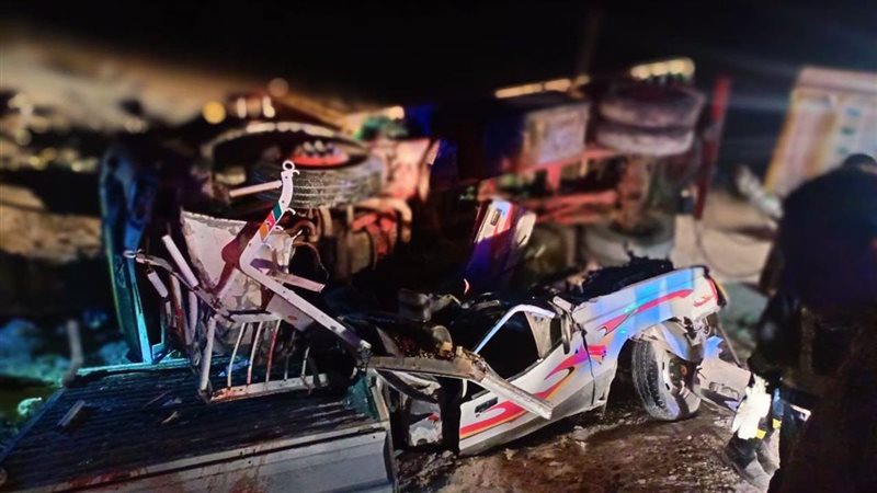  حادث طريق المنيا