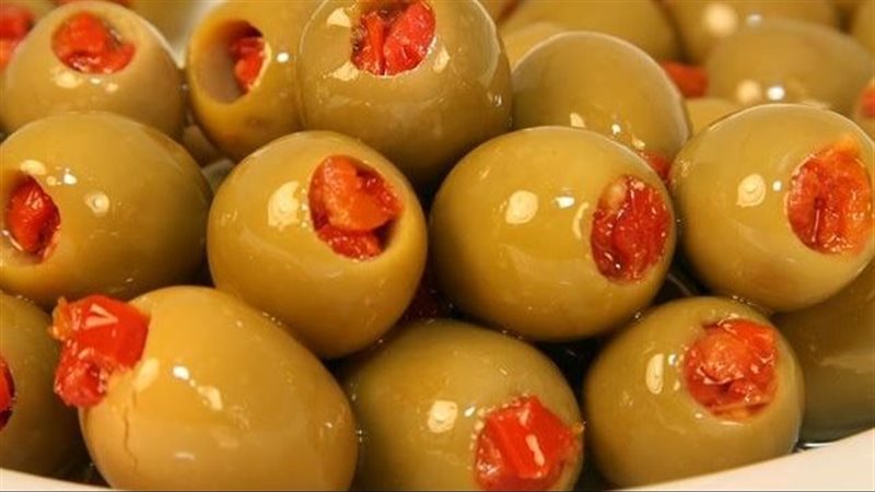 الزيتون المخلل بحشو