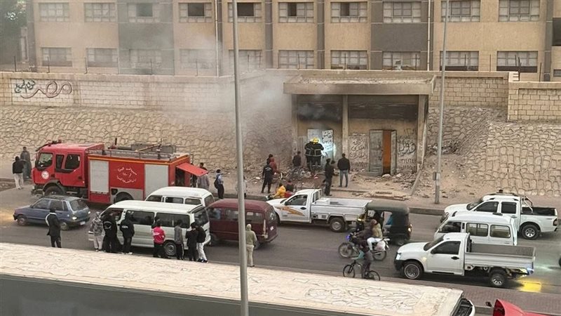 حريق بالعبور بالقليوبية،