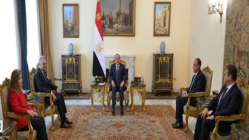 لقاء الرئيس السيسي