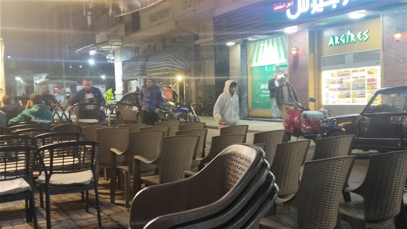 استعداد مقاهي الإسكندرية