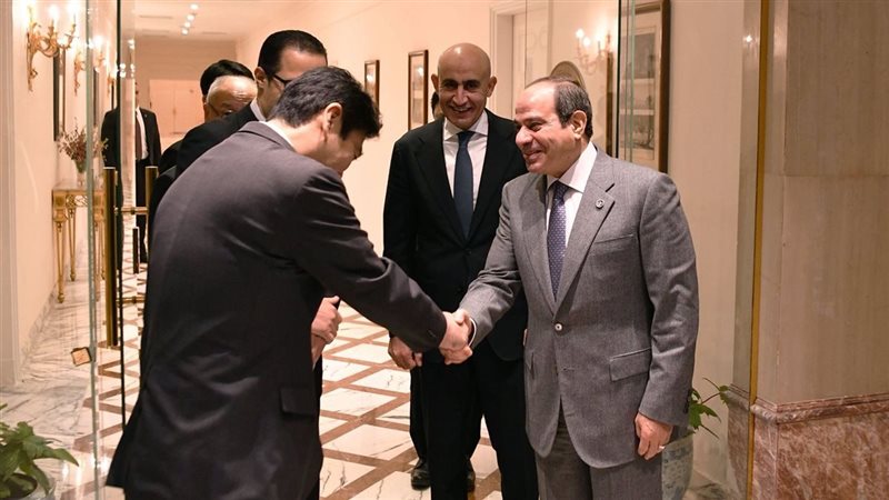 الرئيس السيسي ووزير