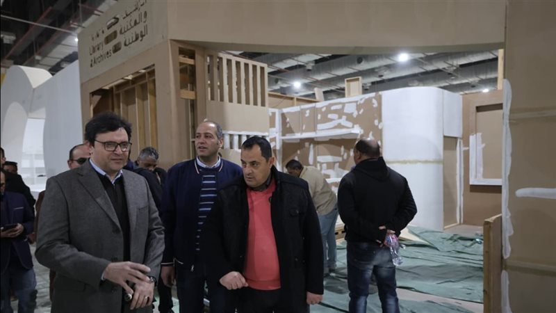 وزير الثقافة يتفقد