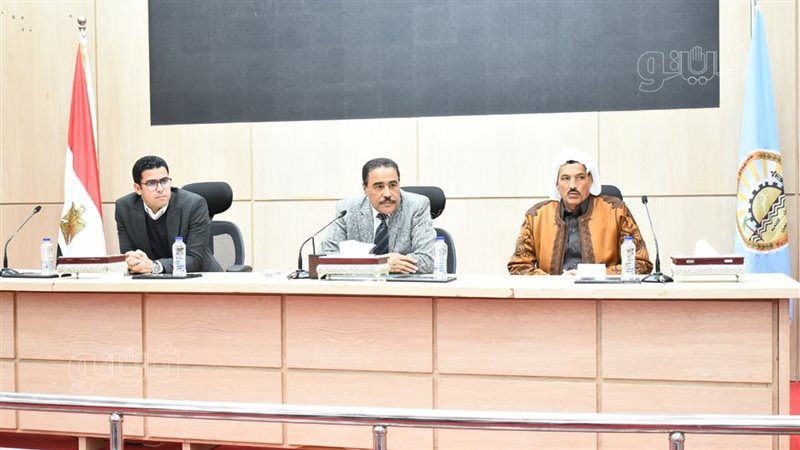 محافظ مطروح يشهد