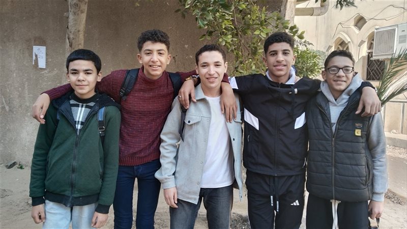 طلاب الامتحانات بالاسكندريه