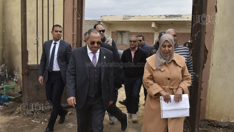 محافظ بورسعيد يتفقد