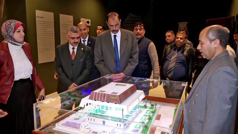 جانب من الزيارة 