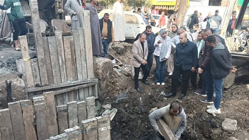 جولة نائب محافظ الجيزة