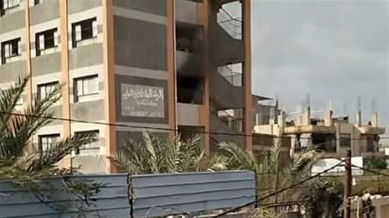 اندلاع حريق داخل