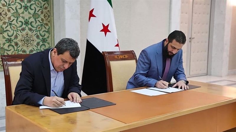 الشرع ومظلوم عبدي،