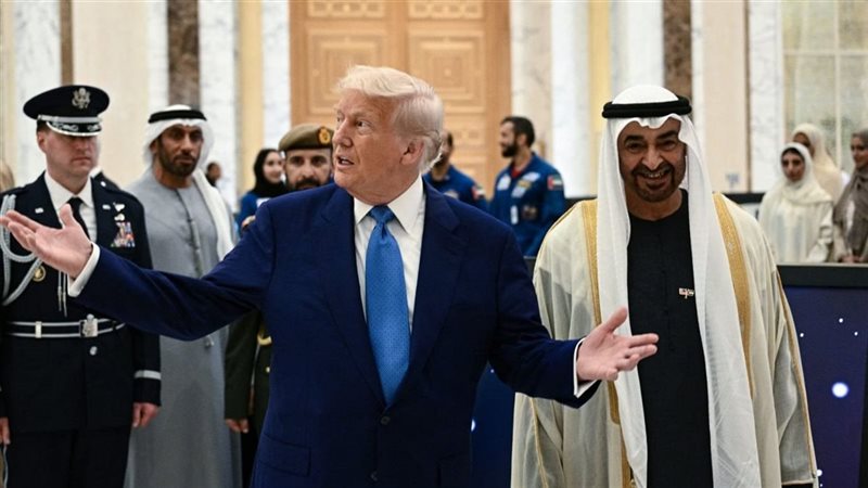 بن زايد وترامب، فيتو