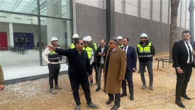 محافظ الدقهلية يتفقد أعمال إنشاء المنطقة اللوجستية بطريق رافد جمصة