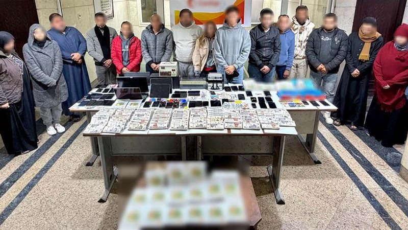 ضبط تشكيل عصابى دولى