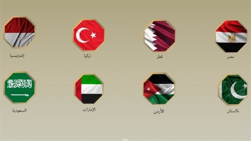 الدول الثمانية الصادرة