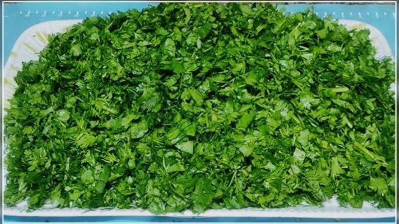 خضرة المحشي 