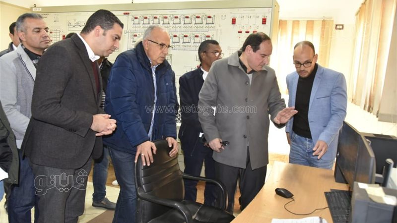 وزير الري ونائب محافظ