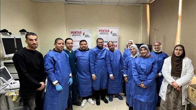 وحدة المناظير بمستشفي