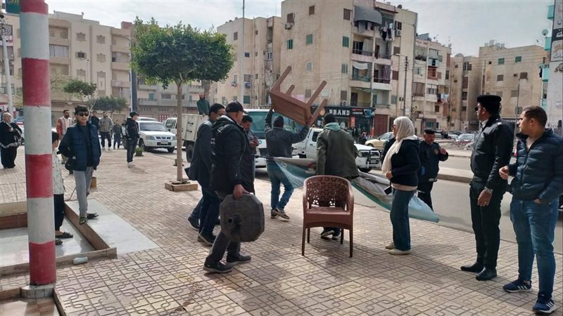 حملة مكبرة لرفع الإشغالات
