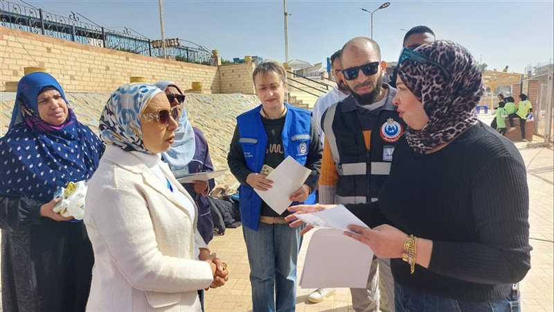 جانب من فاعليات القافلة،
