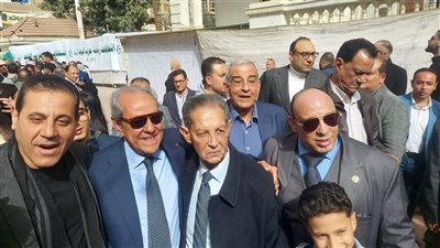 انتخابات رئاسة حزب الوفد، وصول منير فخري عبد النور للإدلاء بصوته 