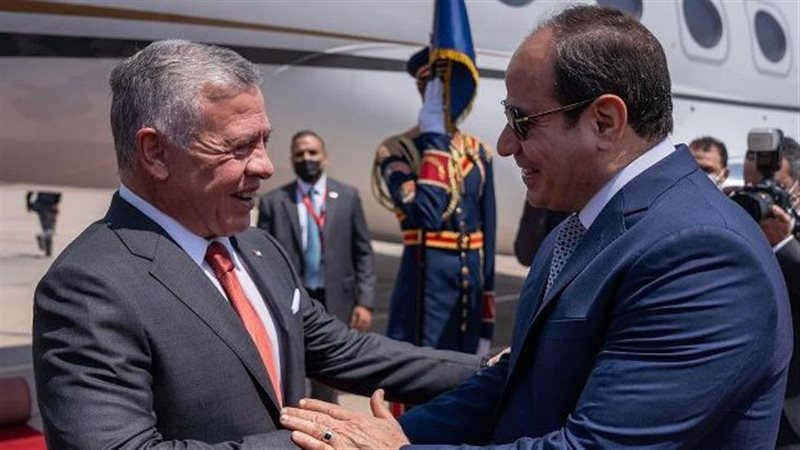 الرئيس السيسي وملك