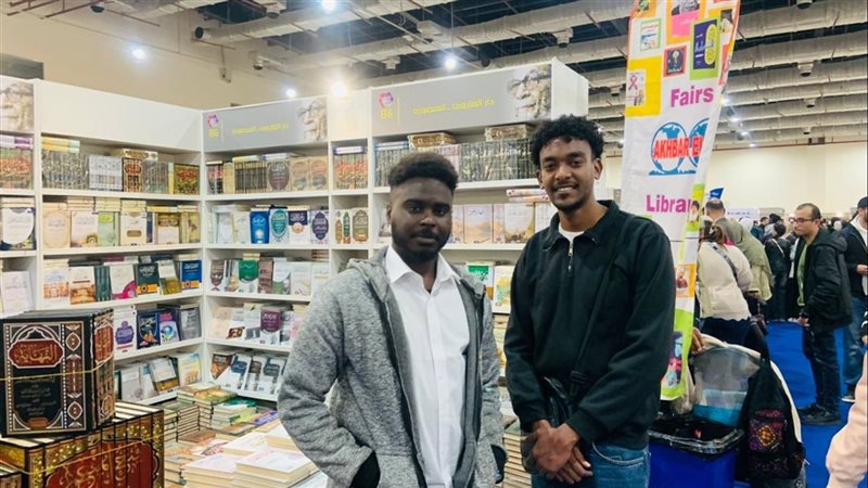 جانب من مشاركة الطلاب