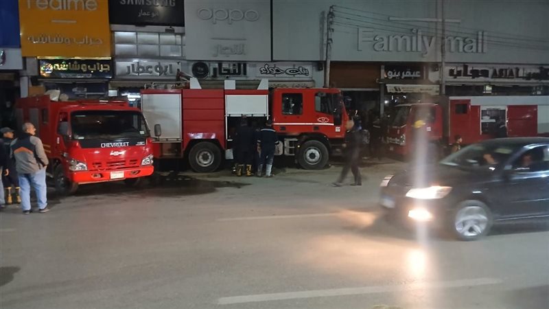 اندلاع حريق داخل