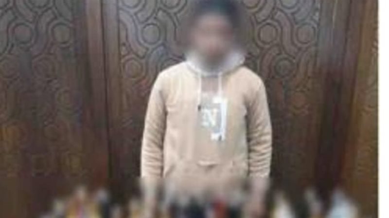 ضبط شخص لبيعه مشروبات