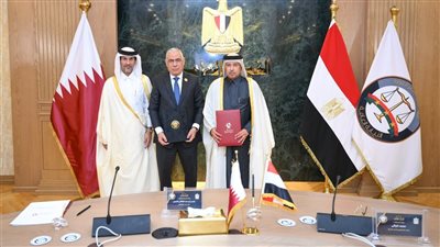 النائب العام يستقبل نظيره القطري لدعم أوجه التعاون المشترك